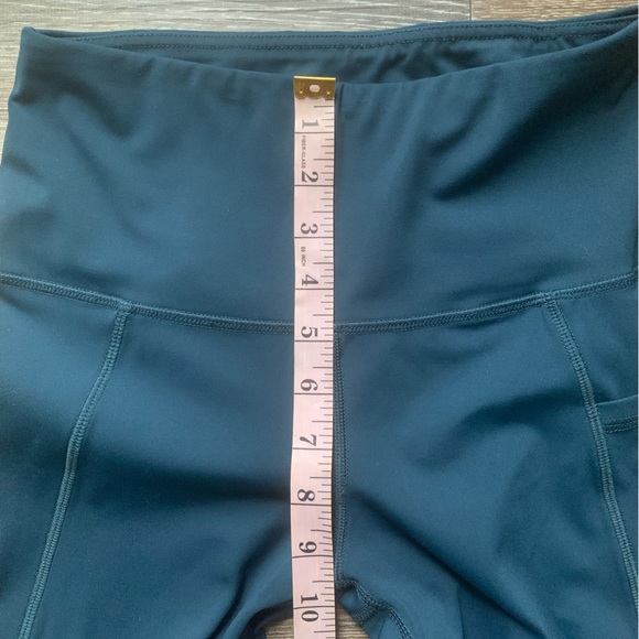 X by Gottex Dark Blue Vanessa Ankle Leggings with Pockets S - Picture 5 of 7